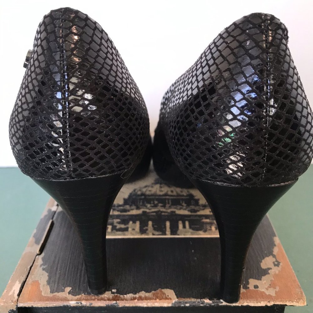 Calvin Klein Klye Black Python Pumps - image 7